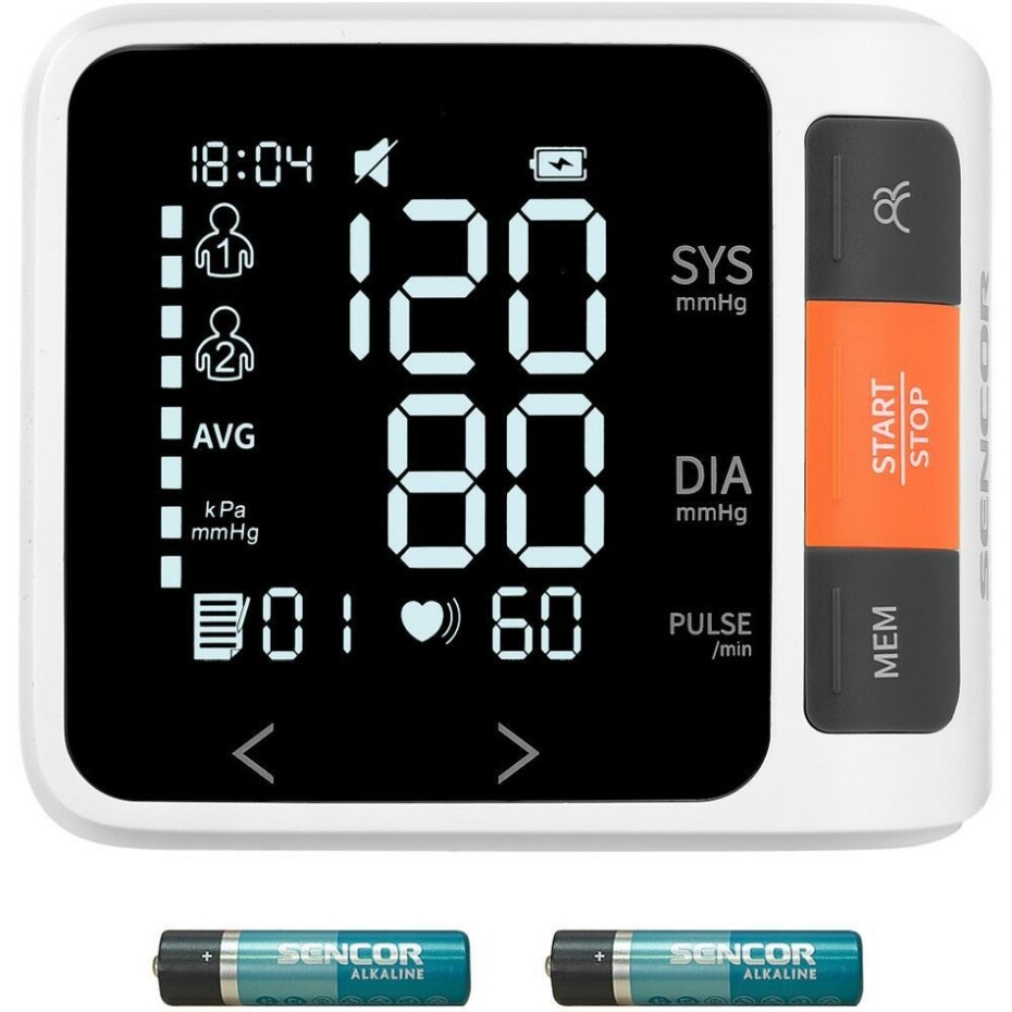 Sencor SBD 0900WH digitální tlakoměr - main (0)