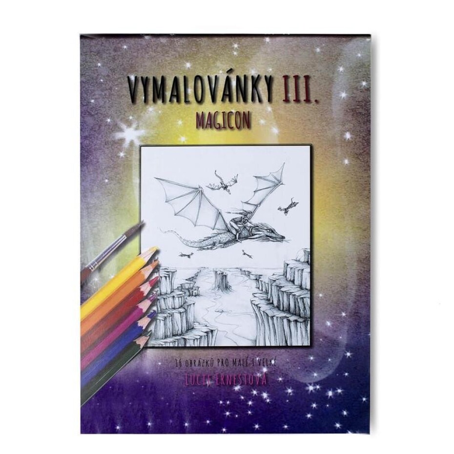 Vymalovánky 3.díl s lepenou horní vazbou A4, 16 listů - main (0)