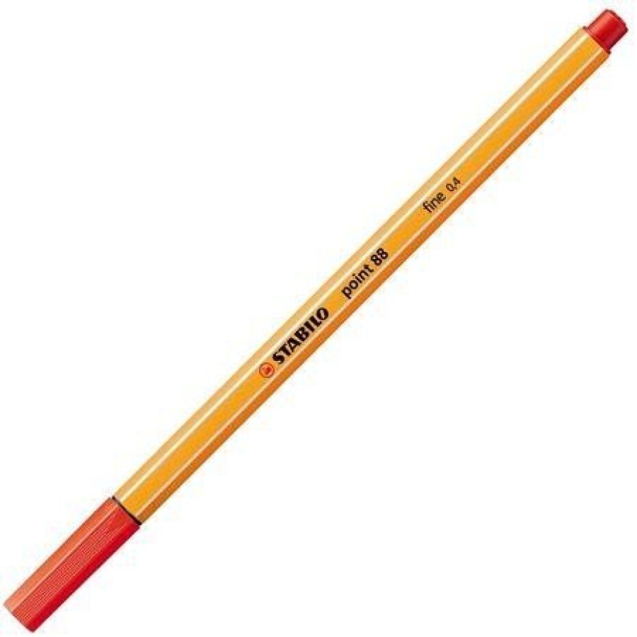 Popisovač STABILO point liner 88 červený světle - main (0)