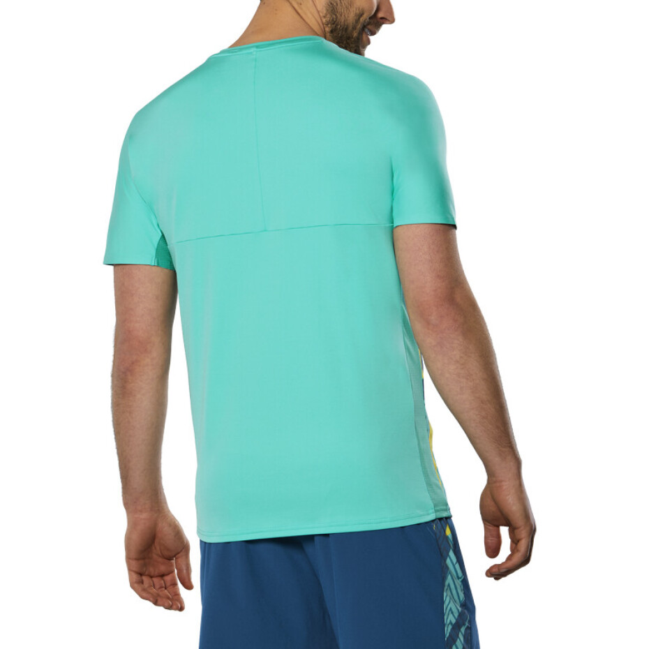 Pánské tričko Mizuno  Shadow Graphic Tee Turquoise M - main (3)