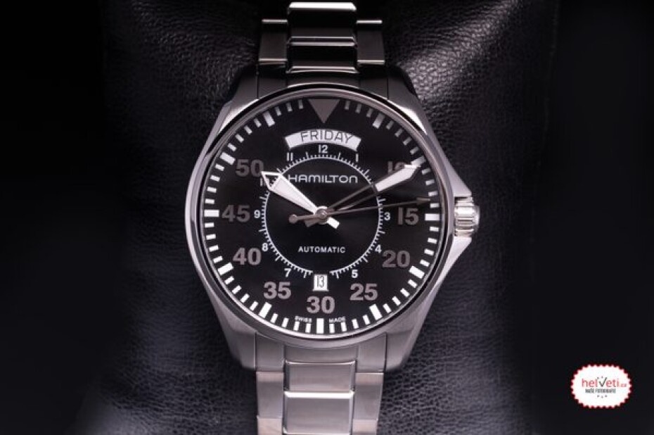 Hamilton Khaki Aviation Pilot Day Date Auto H64615135 - main (5)
