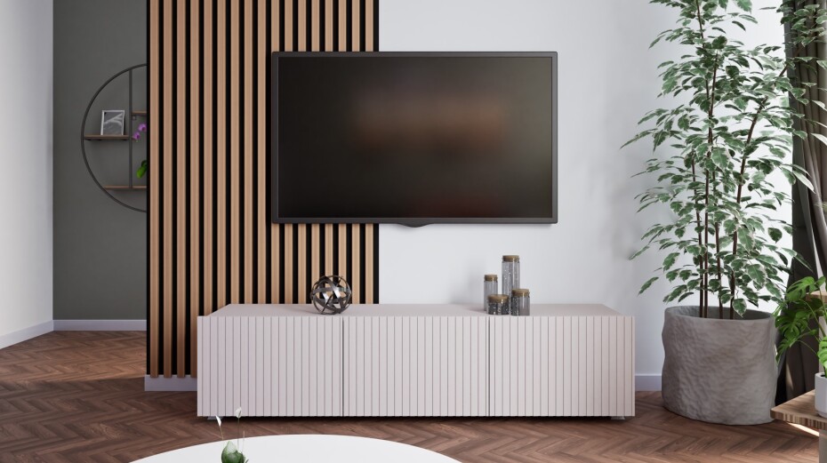 ArtGiB TV stolek KOLDER KL-02 | cashmere - main (2)