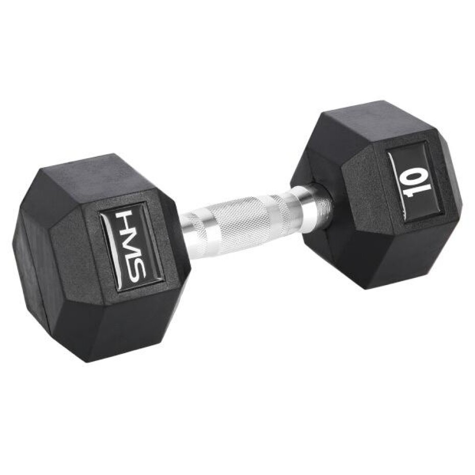 HMS PREMIUM Hexagonální jednoručka HMS 10 kg - main (0)