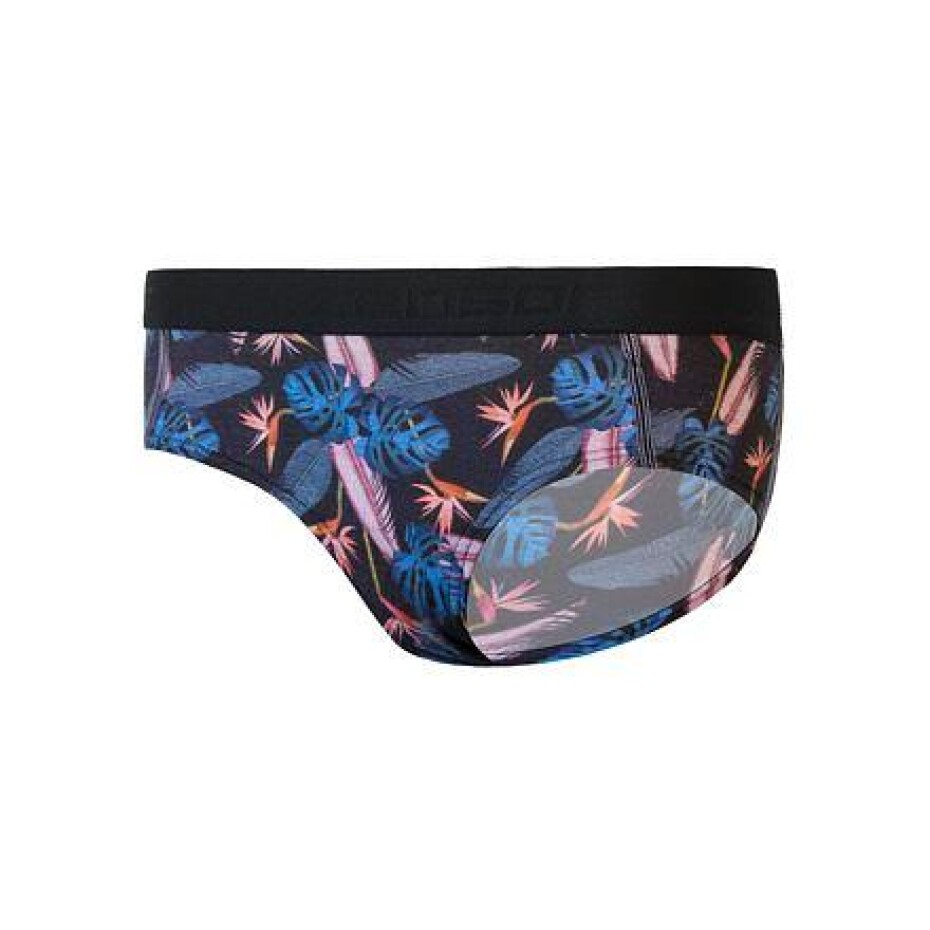 Sensor Merino Impress Dámské Kalhotky Černá/floral - main (0)