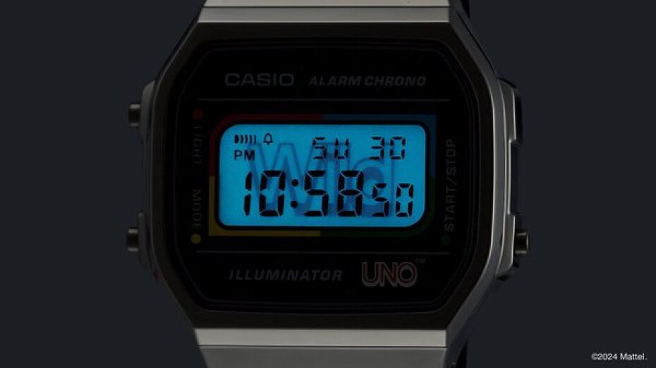 Casio Collection Vintage A168WEUC-1AER UNO™ Collaboration - main (4)