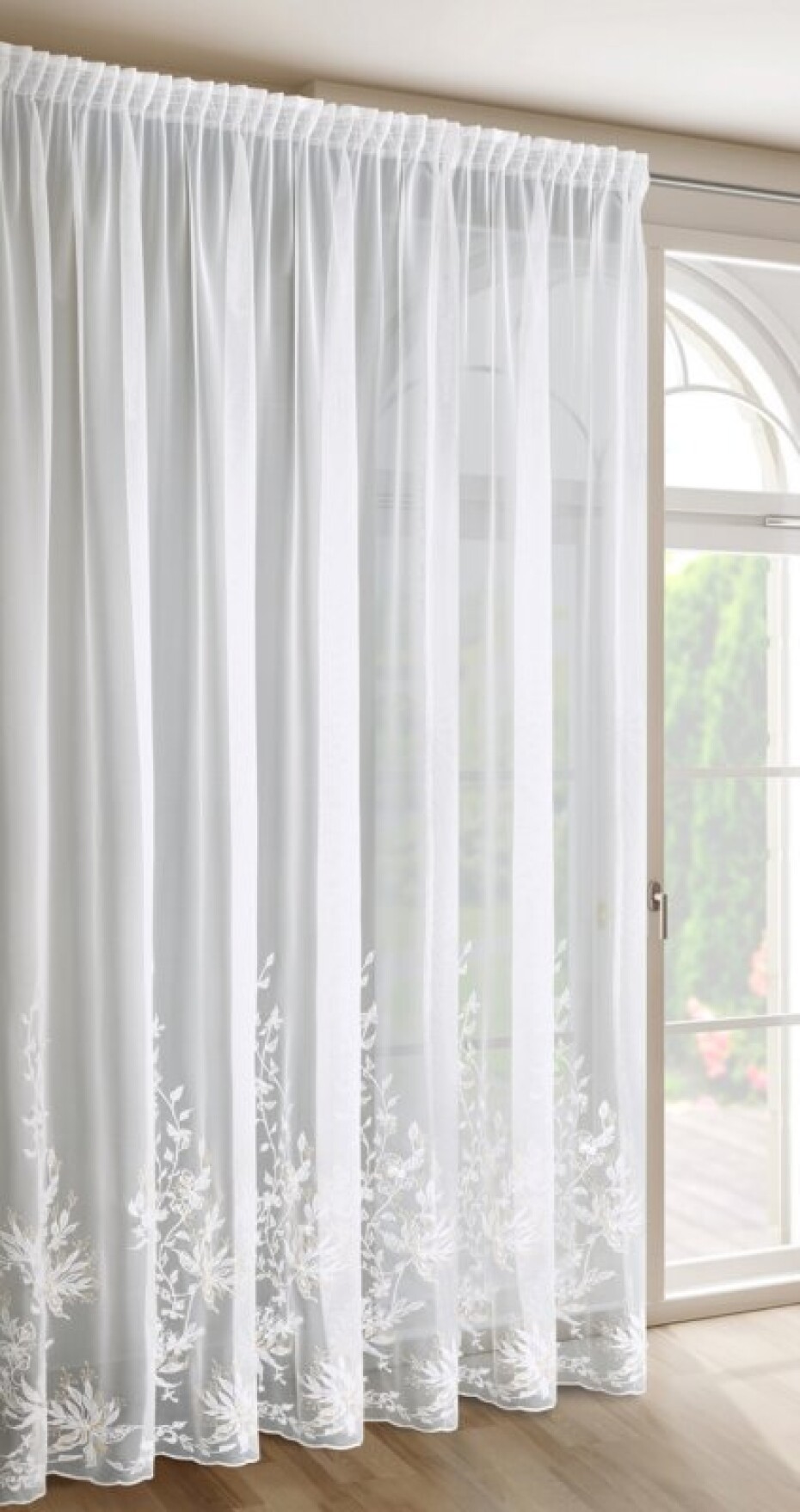 ArtFir Záclona JULIA P | bílá 350 x 270 cm - main (1)