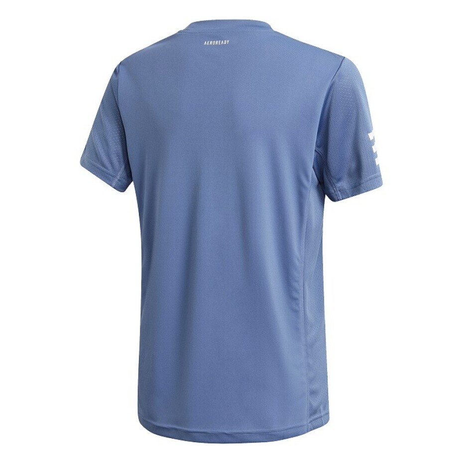 Dětské tričko adidas  B Club 3STR Tee Blue 128 cm - main (2)