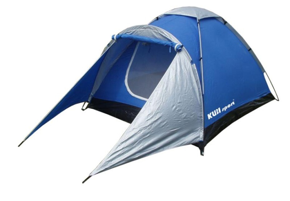 Kubisport Stan monodome pro 3 osoby s předsíňkou - modrý - main (0)