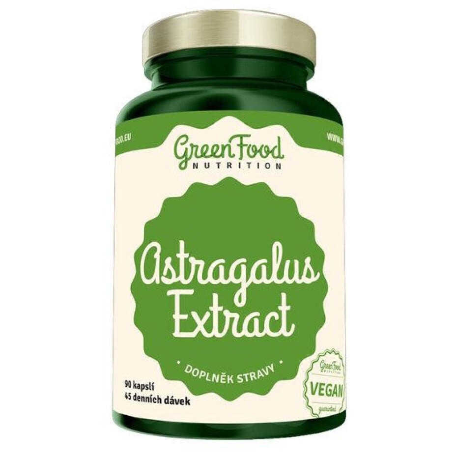 GreenFood Astragalus Extract 90 kapslí - main (0)