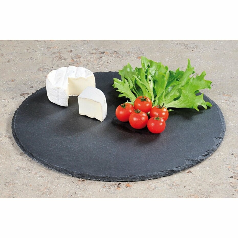 Kesper 38112 Servírovací tác břidlice, pr. 35,5 cm - main (1)