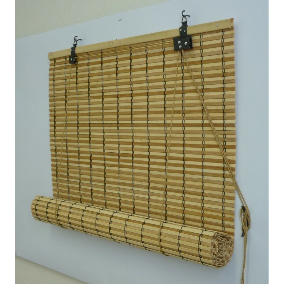 Gardinia Roleta bambusová JAVA přír./čokoláda, 60 x 160 cm - main (2)