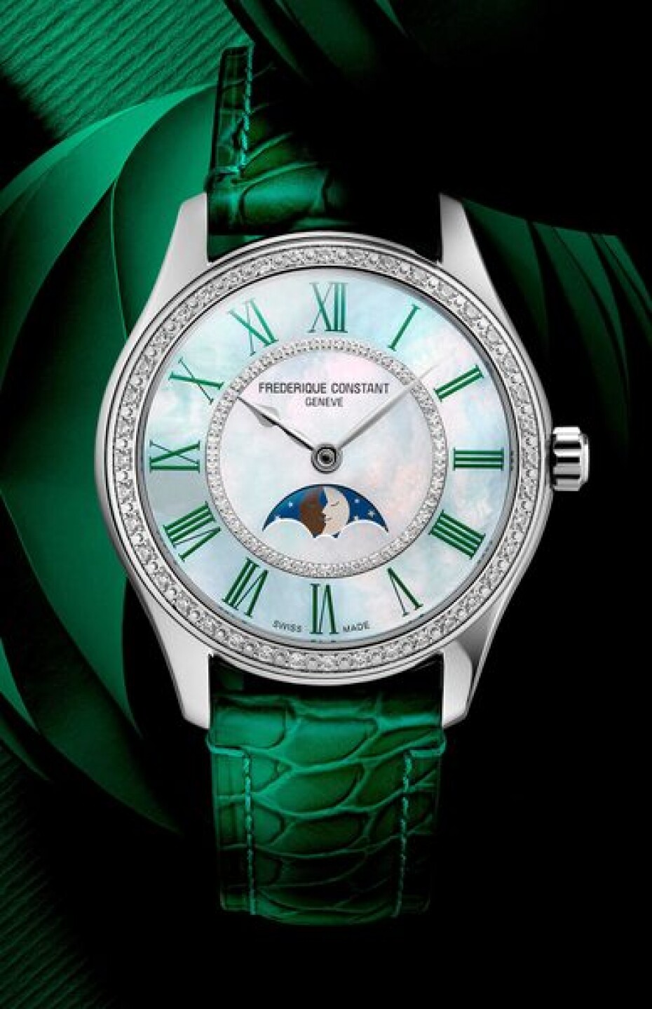 Frederique Constant Classics Ladies Elegance Luna Automatic FC-331MPWGRD3BD6 - main (3)