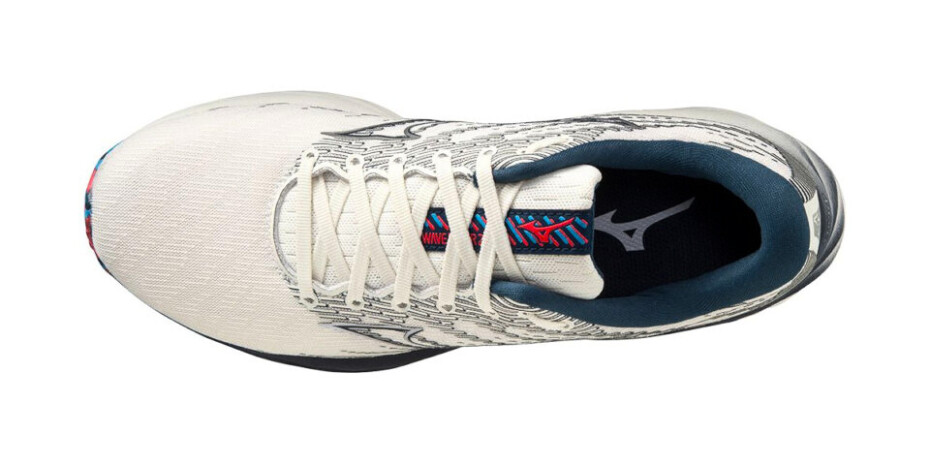 Dámská běžecká obuv Mizuno  Wave Rider 26 Snow White/Silver/Ibiza Blue  UK 4 - main (2)
