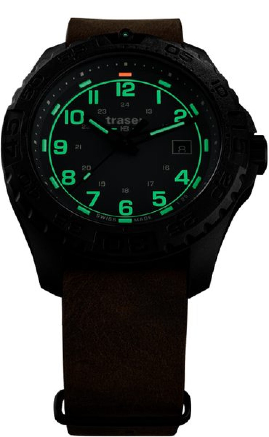 Traser P96 Outdoor Pioneer Evolution Green kůže - main (1)