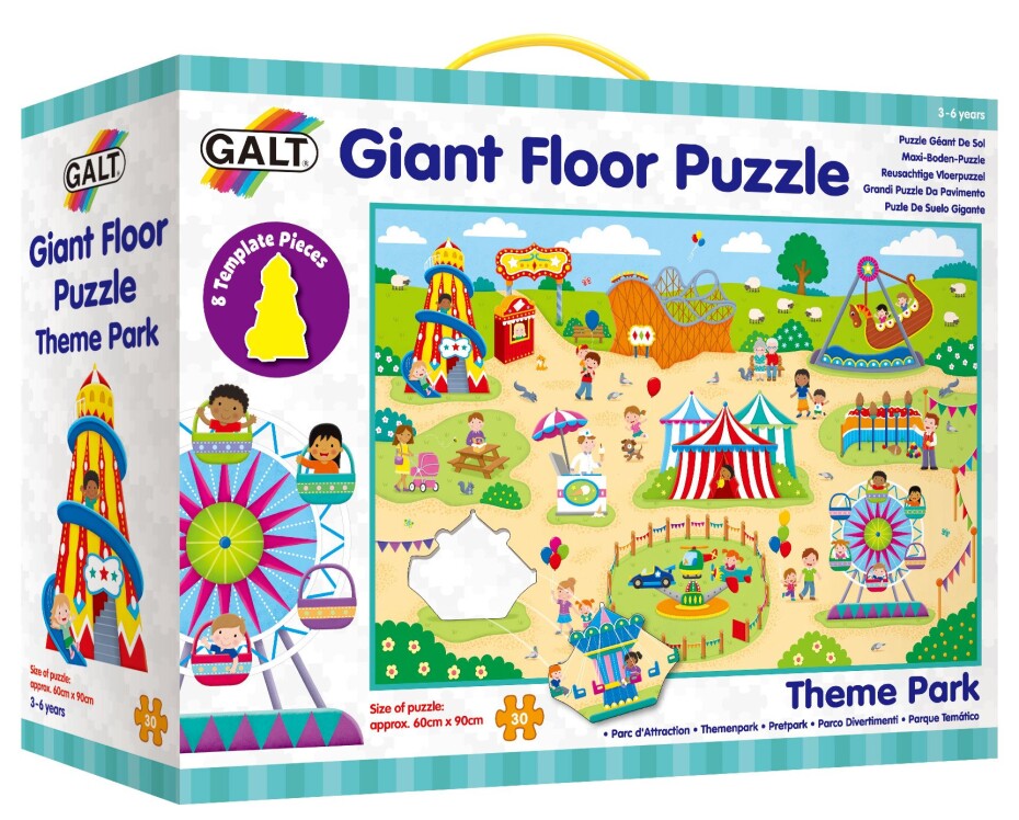 Galt Zábavní park - Velké podlahové puzzle - main (0)