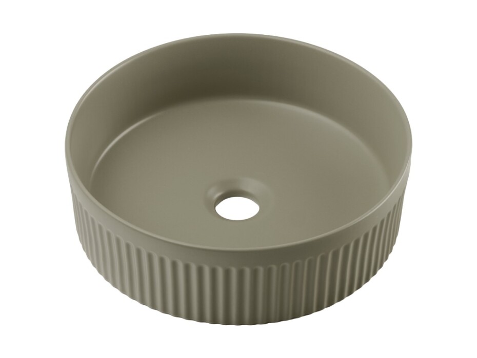 ArtCom Keramické umyvadlo BEYOND 2 E-6565 | olivový mat 36 cm - main (0)