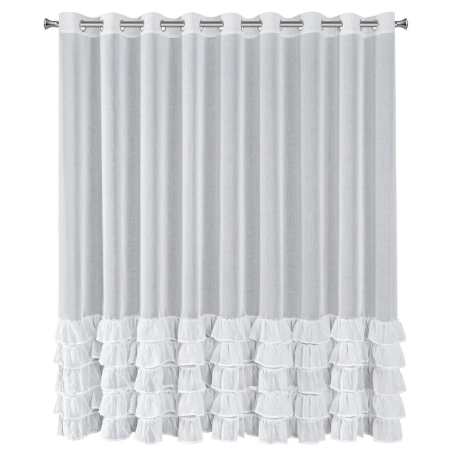 ArtFir Záclona DANI 1 K | bílá 300 x 250 cm - main (2)