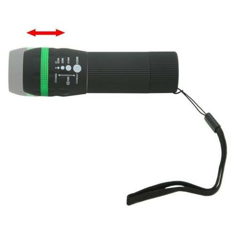 Cattara LED kapesní svítilna Zoom - main (1)