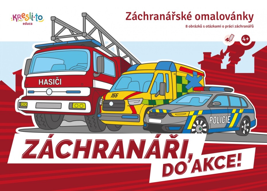 Záchranářské omalovánky / Záchranáři - Do akce! - Tomáš Nezdara - main (0)