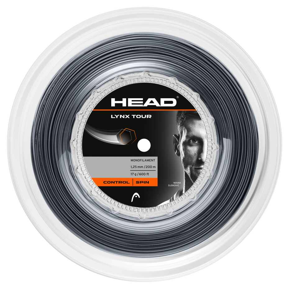 Tenisový výplet Head Lynx Tour Grey (200 m)  1,20 mm - main (0)