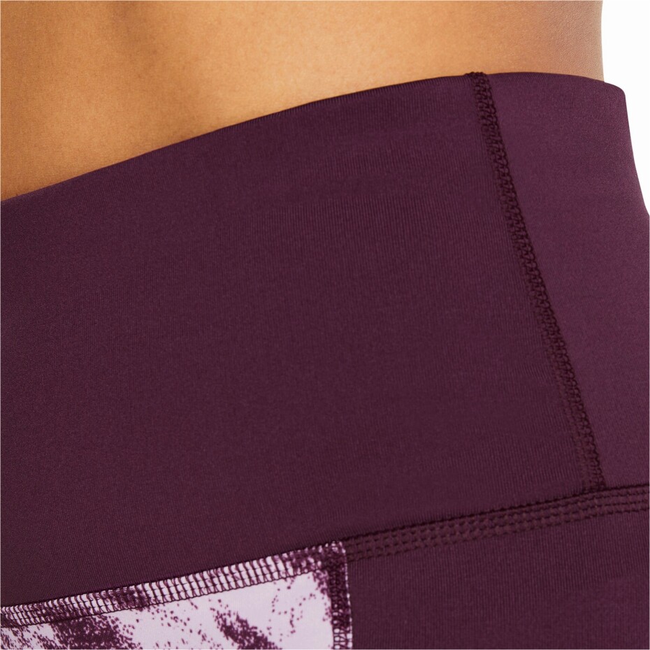 Dámské legíny Puma  Run 5K Graphic High Waist 7/8 Tight Grape Wine S - main (4)