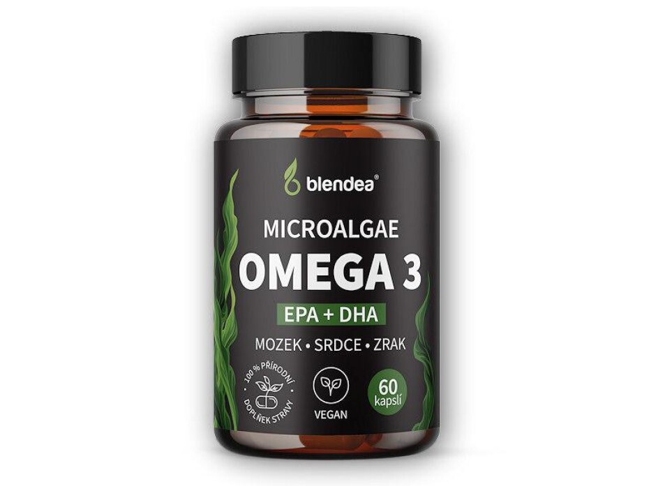 Blendea Vegan Omega 3 z mikrořas 60 kapslí - main (0)