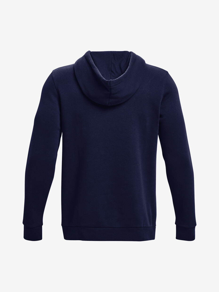 Pánská mikina Under Armour  Essential Fleece Hoodie-NVY S - main (3)