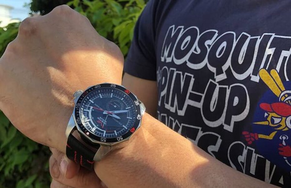 Vostok Europe N-1 Rocket Automatic Power Reserve NE57-225A563 - Ocelový řemínek  - main (12)