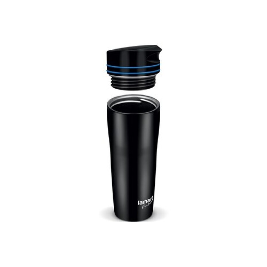 Lamart LT4050 termohrnek Manq 360 ml, modrá - main (1)