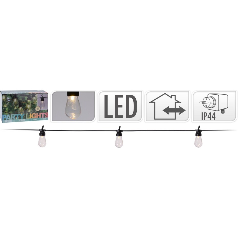 Venkovní světelný řetěz, 20 LED - main (4)