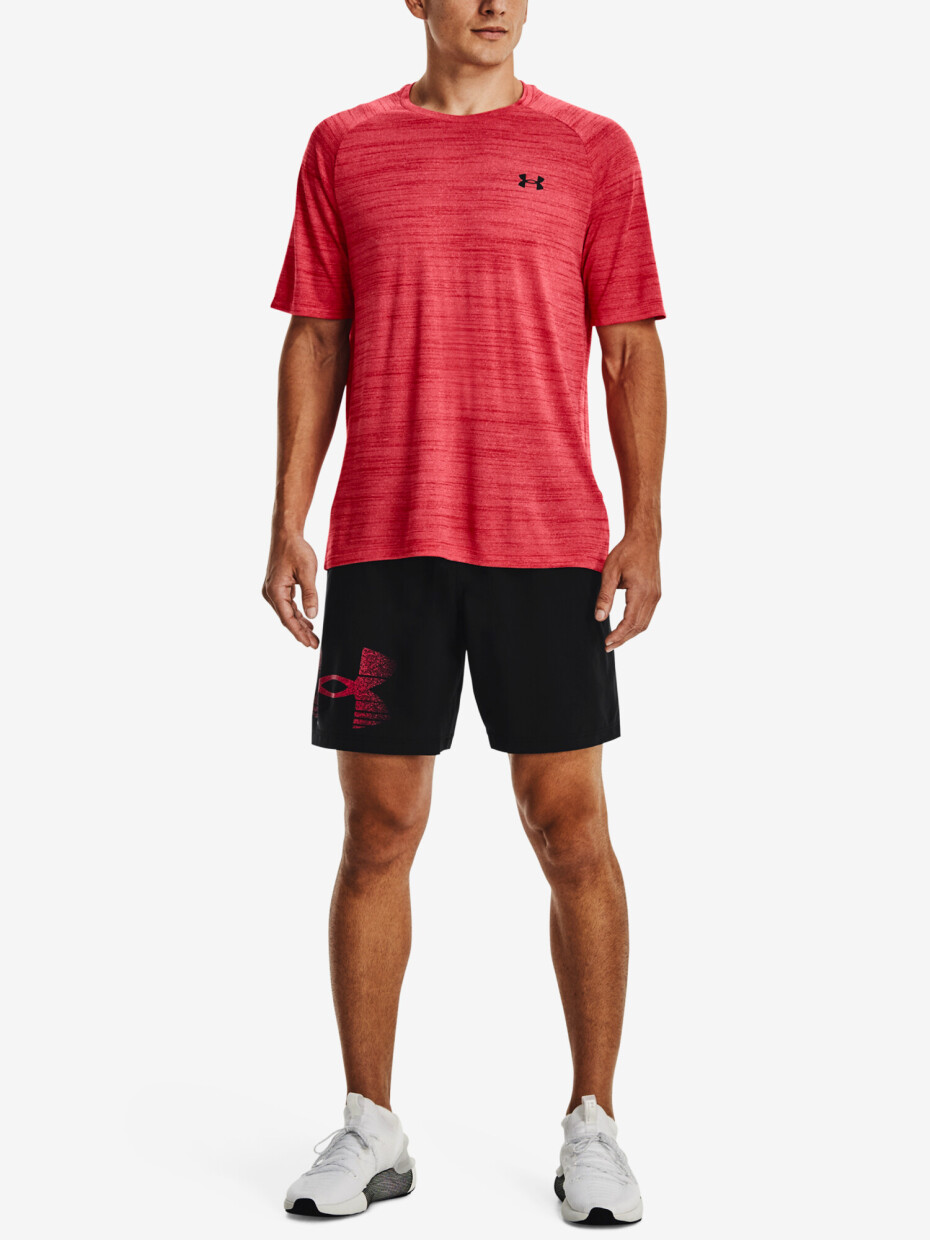 Under Armour UA Tiger Tech 2.0 SS 1377843-638 red - main (1)