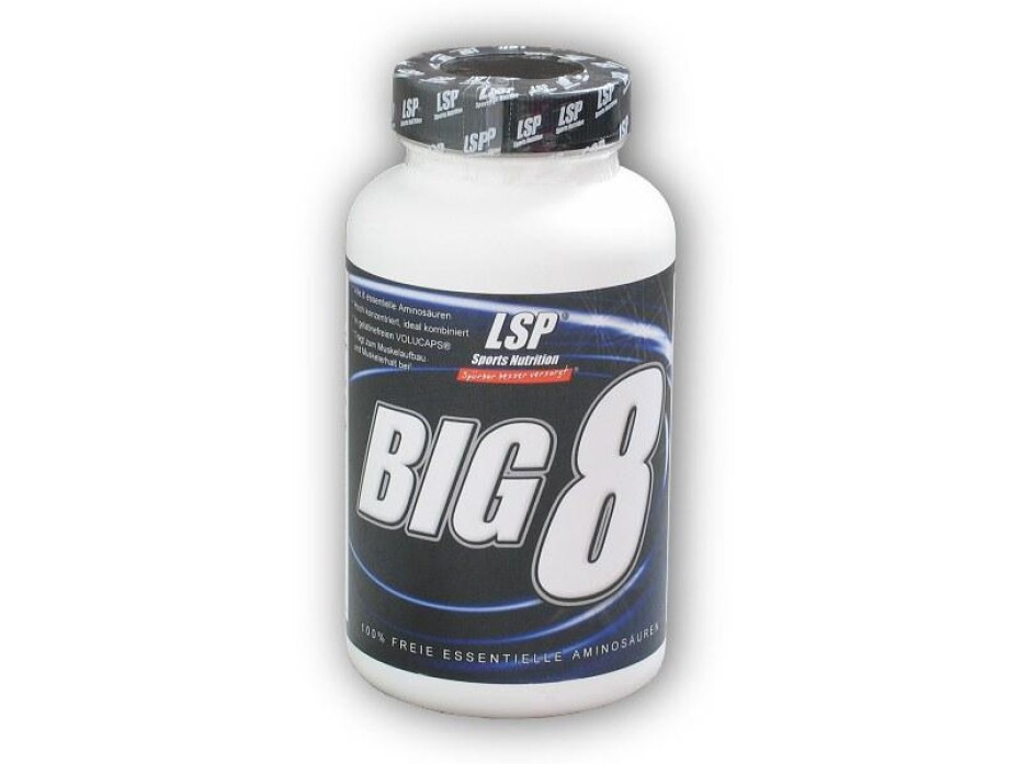 LSP Nutrition BIG 8 essential amino 100 kapslí - main (0)