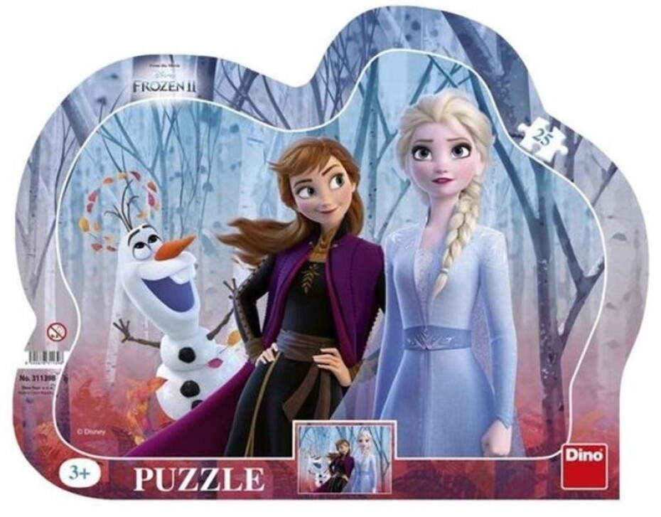 Puzzle deskové Ledové království II 25 dílků - main (0)