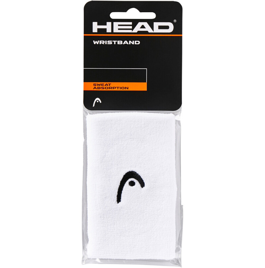 Potítka Head  Wristband 5" White (2 Pack) - main (0)