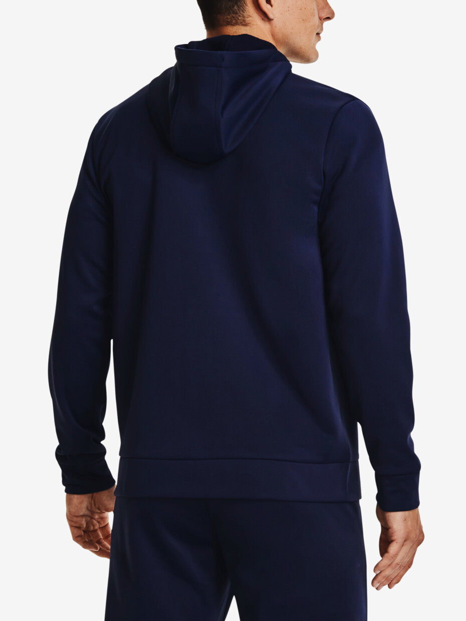 Pánská mikina Under Armour  Fleece FZ Hoodie-NVY L - main (5)