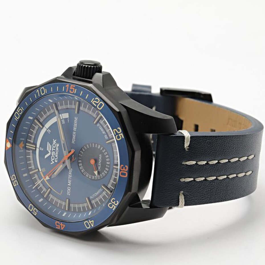 Vostok Europe N-1 Rocket Automatic Power Reserve NE57-225C564 - Kožený řemínek - main (5)