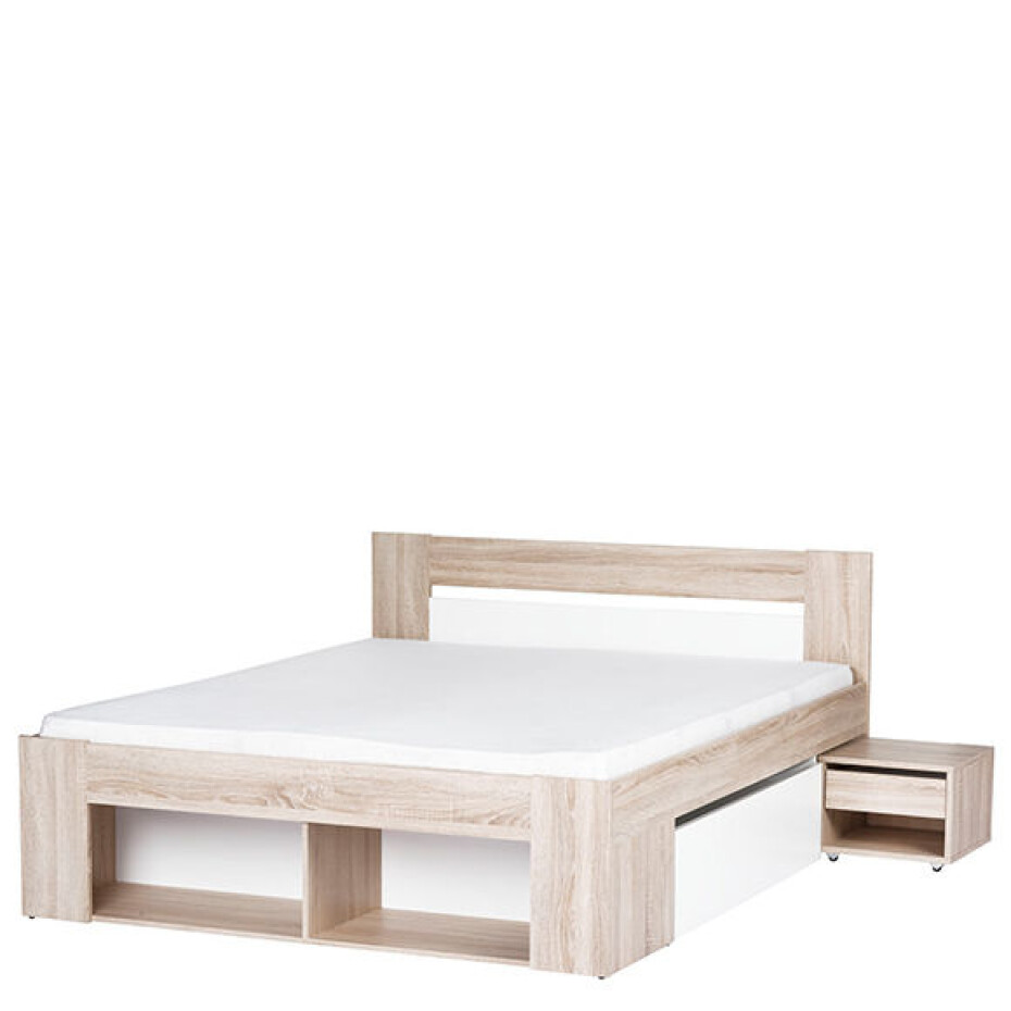 Szynaka Manželská postel s nočními stolky MILO 08 | 140 cm - main (0)