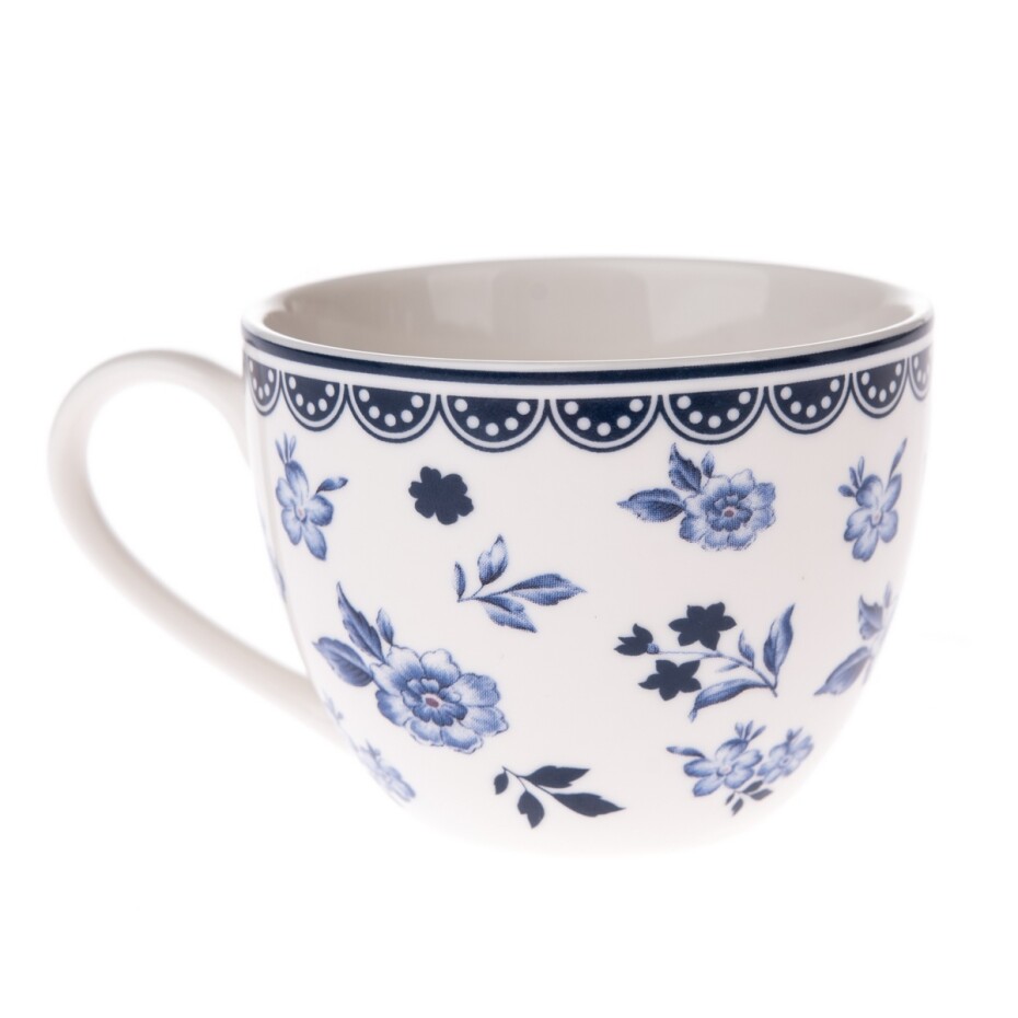 4dílná sada porcelánových šálků Floral, 90 ml - main (1)