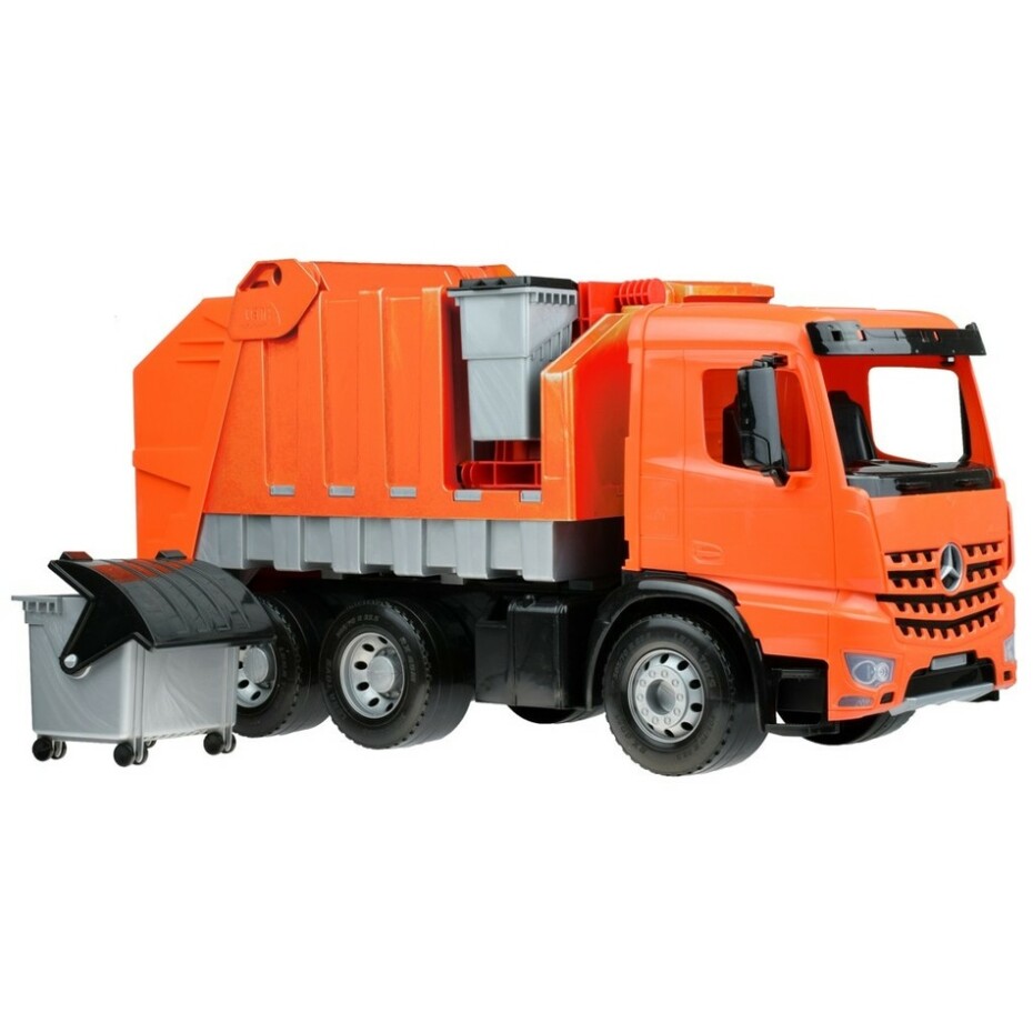 Lena Auto popelář plast 72cm 3-osý Mercedes Actros v krabici 02165 - main (0)