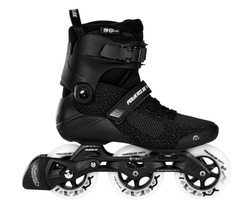 Pánské kolečkové brusle Powerslide  Swell Lite Black 100 Trinity  46-47 - main (4)