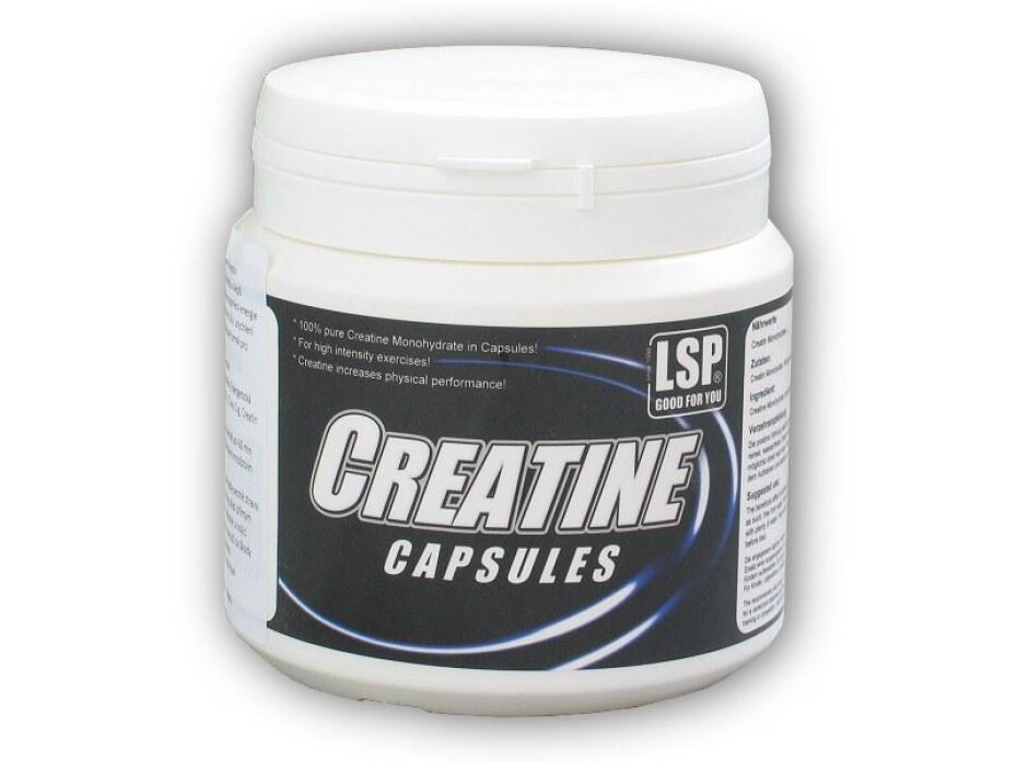 LSP Nutrition Creatine caps 250 kapslí - main (0)