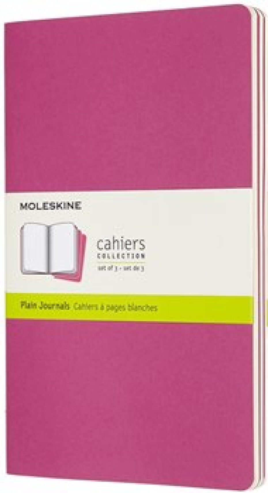 Moleskine Sešity 3 ks čisté růžové L - main (0)