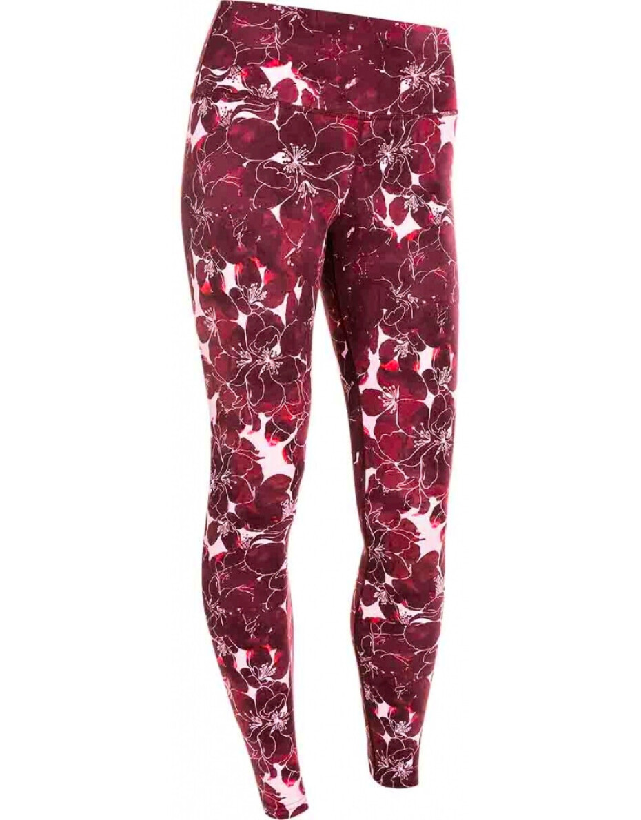 Dámské legíny Endurance  Franz Printed Tights Red EUR 38 - main (0)