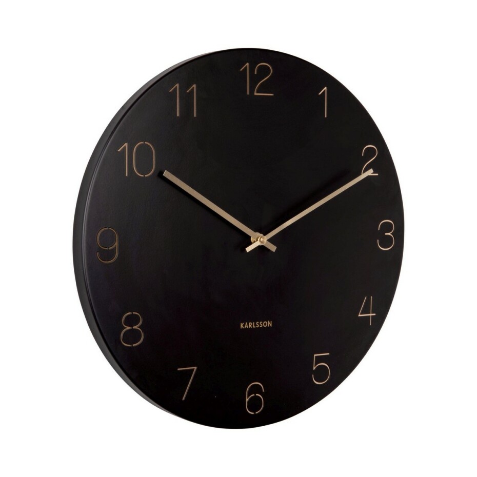 Karlsson 5762BK designové nástěnné hodiny, pr. 40 cm - main (1)