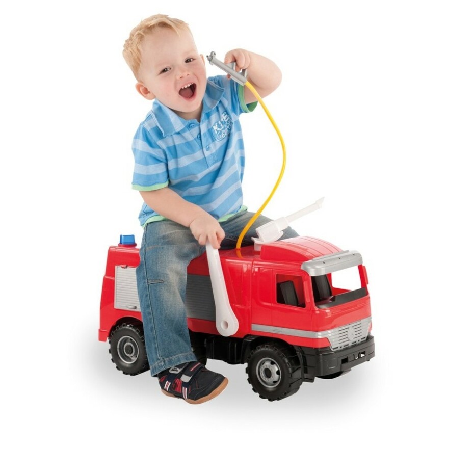 Lena Hasičské auto s funkčním vodním dělem Mercedes, 60 cm - main (0)