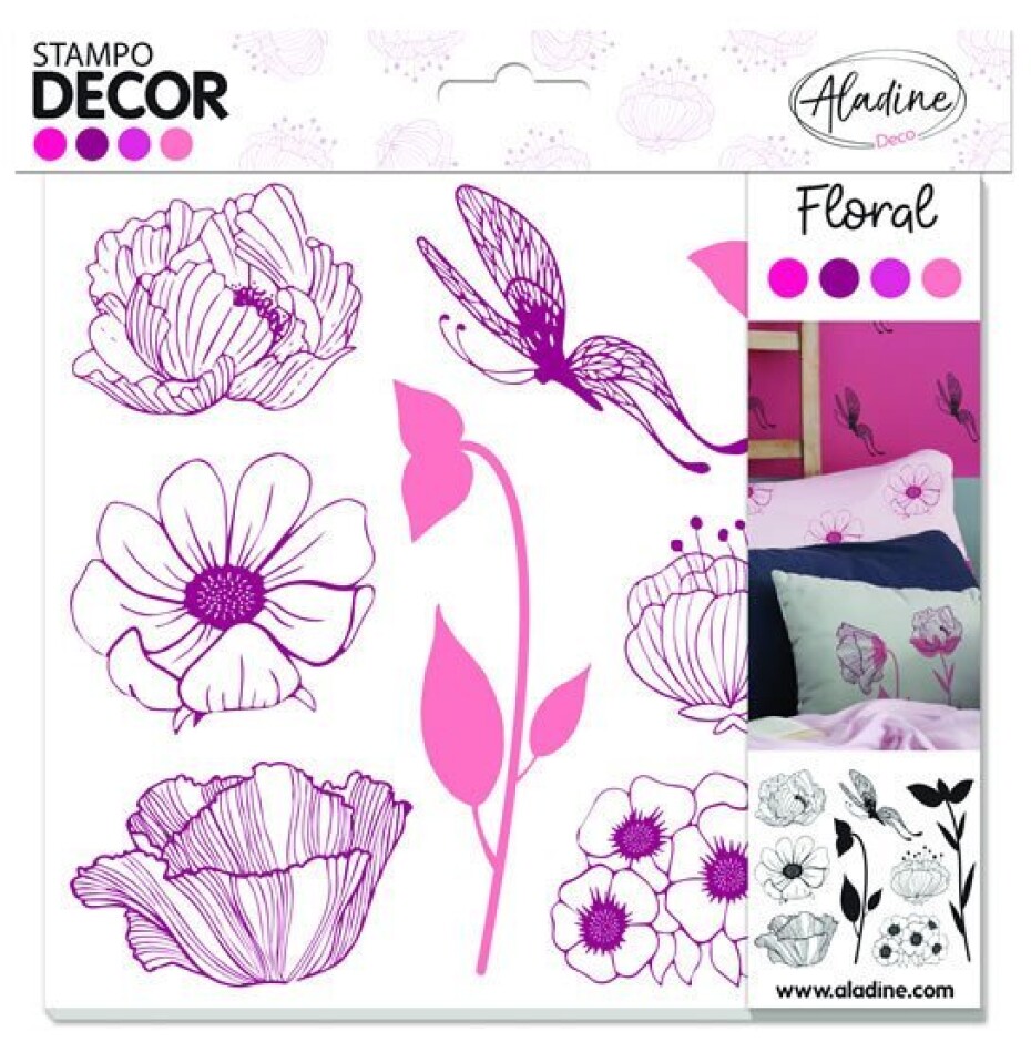 Razítka Stampo Decor - Kytičky - main (0)