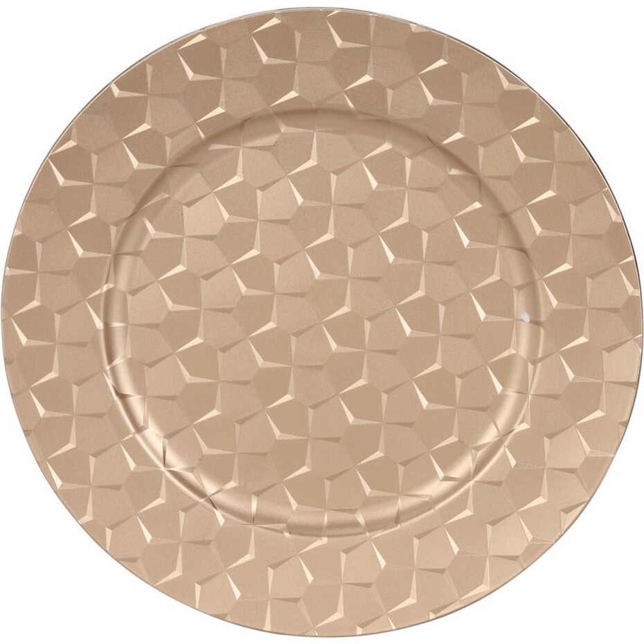 Podložka pod talíř Golden Pentagon, 33 cm - main (0)