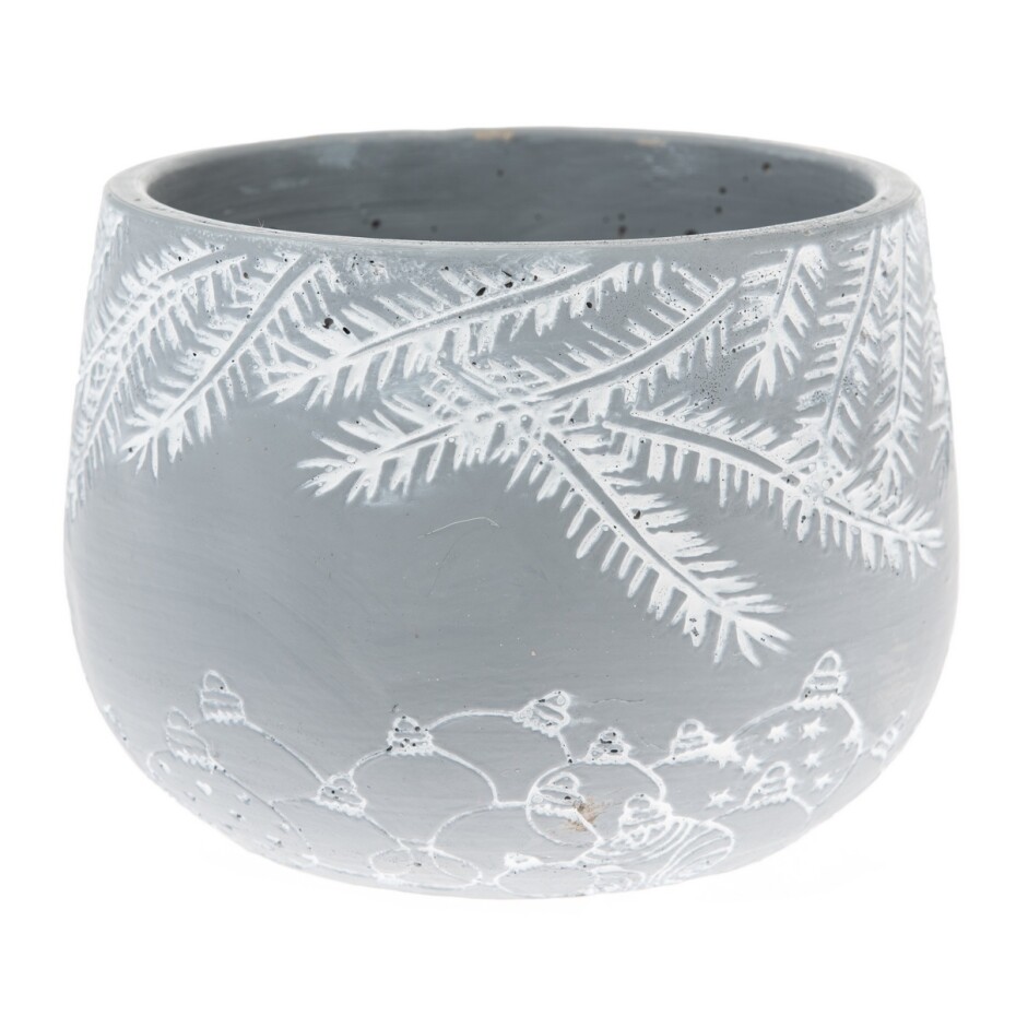 Betonový obal na květináč Winter pot, 15,5 x 11 cm - main (0)