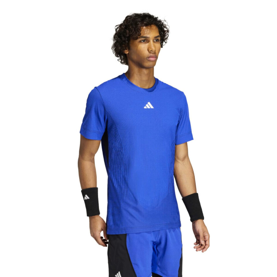 Pánské tričko adidas  Airchil Tee Pro Lucid Blue  M - main (3)