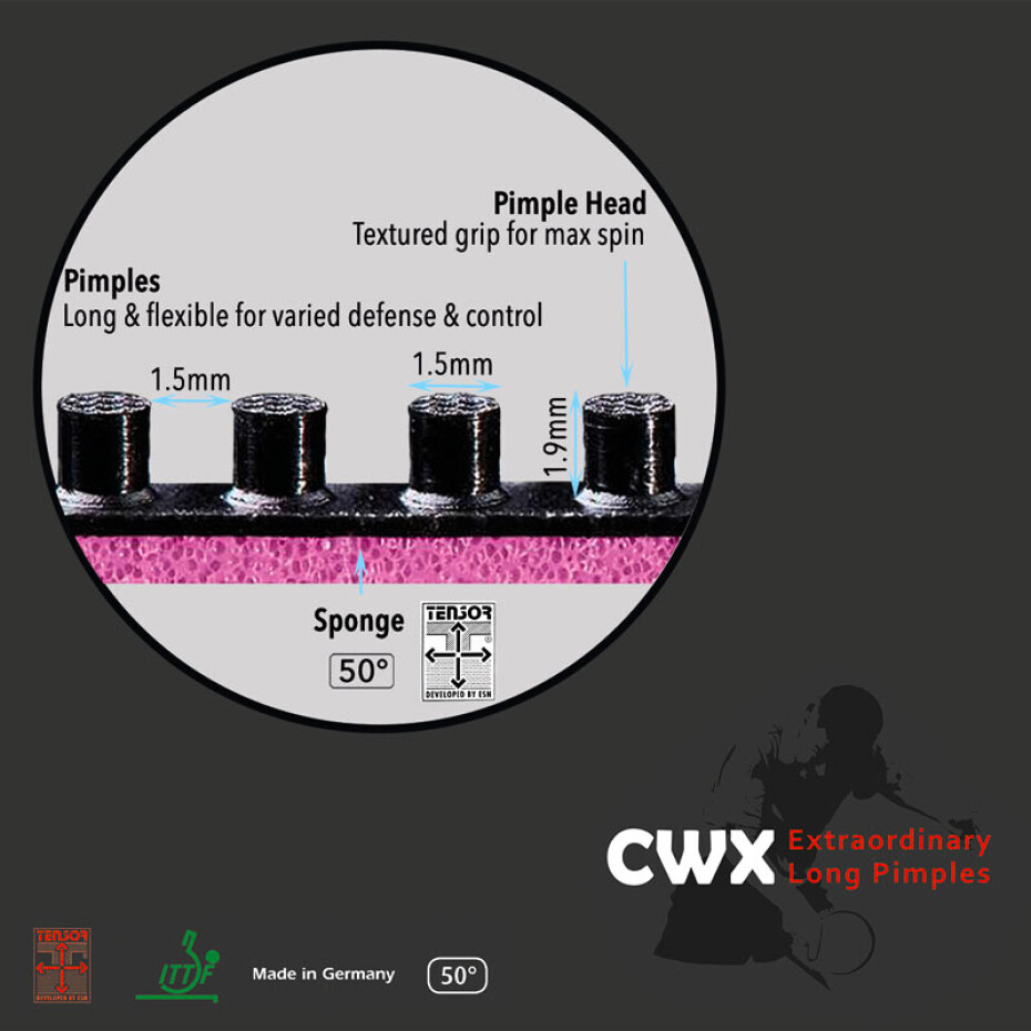 Potah Joola  CWX  černá, 0,9 mm - main (1)
